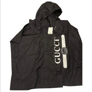 Gucci rain poncho